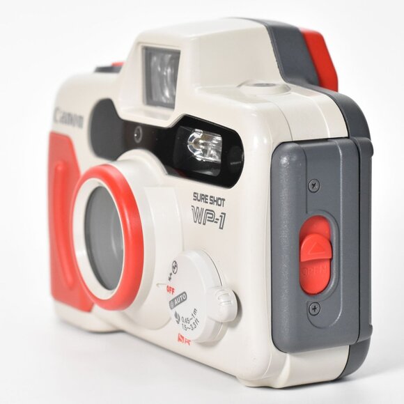 Canon Sure Shot WP-1 Waterproof 35mm Camera with 32mm f/3.5 Lens w/Canon Bag - Picture 3 of 14